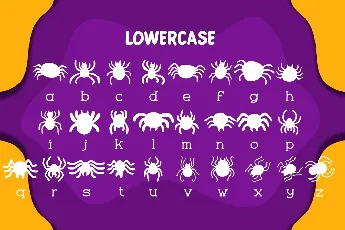 Scary Spider font