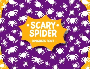 Scary Spider font