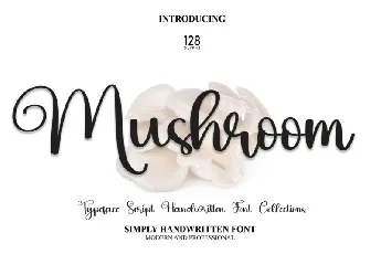 Mushroom font