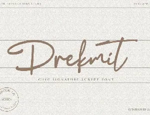 Drekmit font