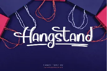 Hangstand font