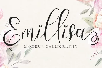 Emillisa Calligraphy font