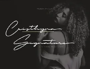 Cristhyna Signature Script font