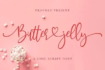 Butter Jelly Script font