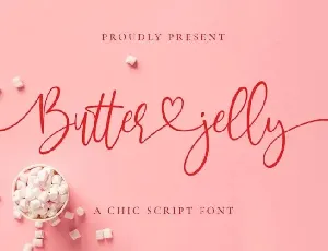 Butter Jelly Script font