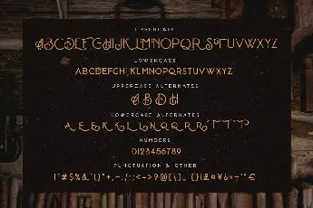 Baroneys Vintage font