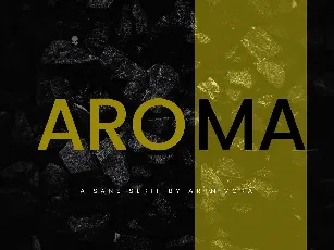 Aroma font