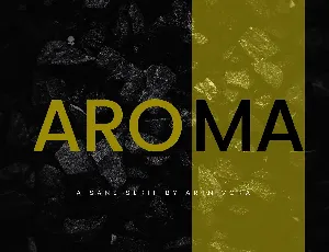 Aroma font