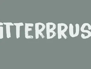 Bitterbrush Free Download font