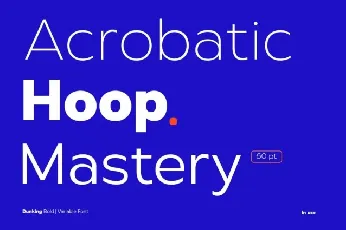 Dunking Grotesk font