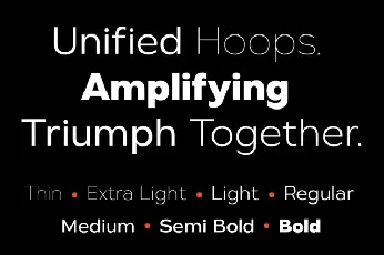 Dunking Grotesk font