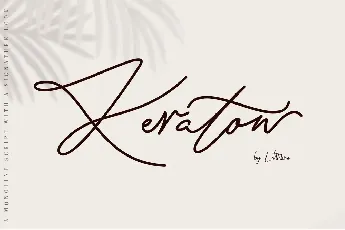 Keraton font