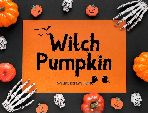 Witch Pumpkin font