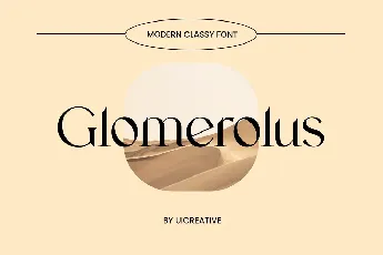 Glomerolus font