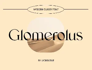 Glomerolus font