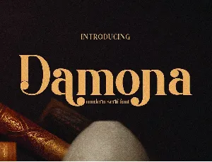 Damona font