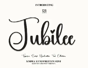 Jubilee Script font