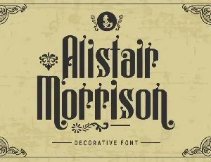 Alistair Morrison font