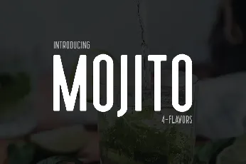 Mojito font