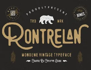 Rontrelan font