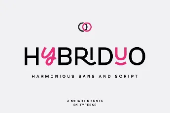 Hybriduo font