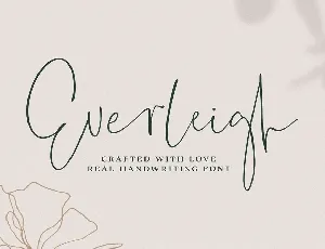 Everleigh font