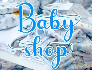 Baby Shop font