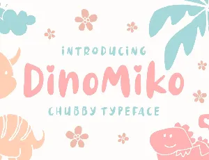 Dinomiko font