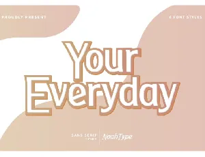 Your Everyday font