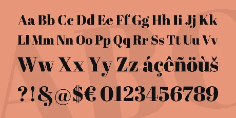 Abril Fatface font