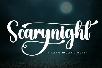 Scarynight font