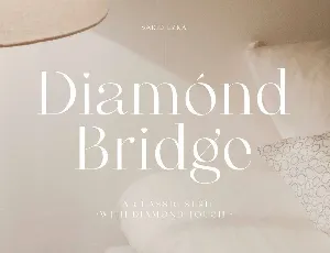 Diamond Bridge font