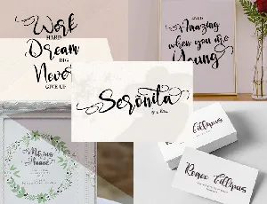 Seronita font