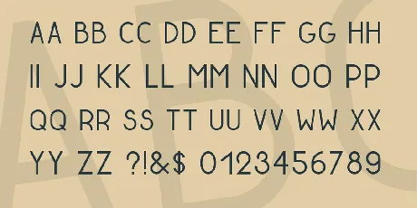 Golden Ratio Demo font