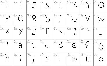 Tom's Handwriting font