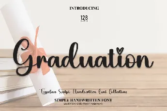 Graduation Script Typeface font