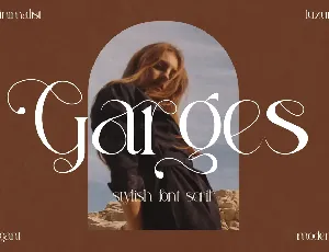 Garges font