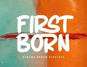 Firstborn font