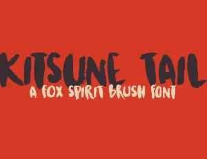 DK Kitsune Tail font