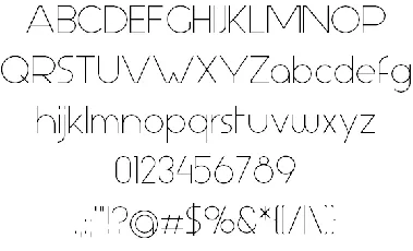 Aspergit font