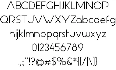 Aspergit font