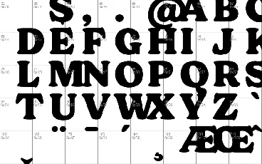 Chinook font