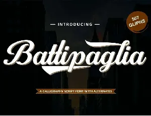 Battipaglia font