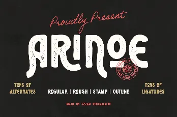 Arinoe font