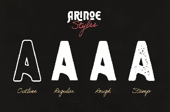 Arinoe font