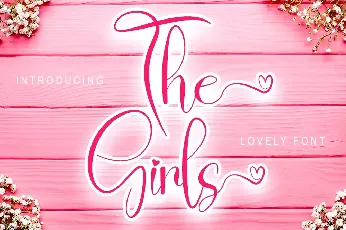 The Girls font