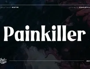 Painkiller Display font