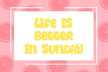 Summer Days Regular font