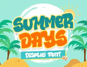 Summer Days Regular font