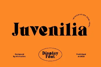 Juvenilia font